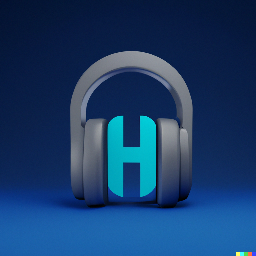 Criação do DALL-E de uma imagem de um Headset 