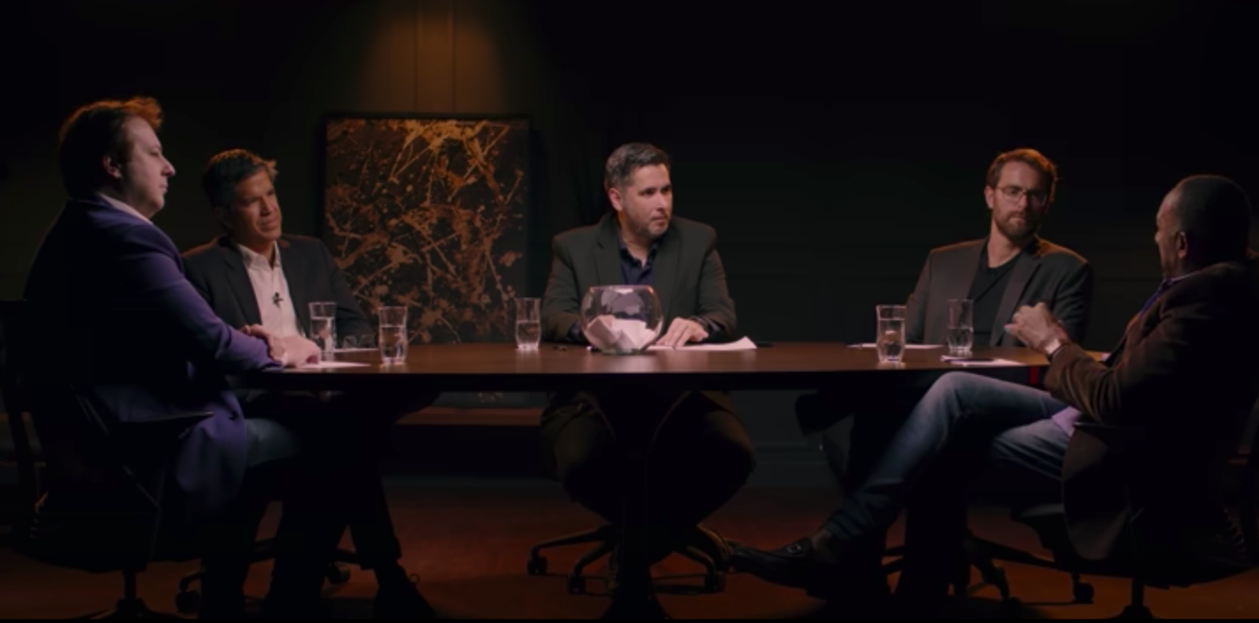 mesa de cultura oranizacional com flavio augusto e convidados