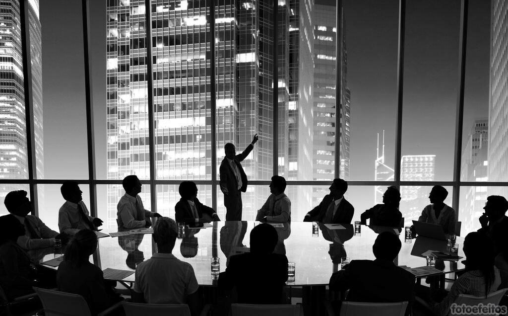 Reunião de grupo de trabalho.